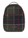 Barbour Caley Classic Tartan Backpack In Green