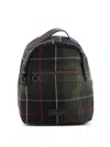 Barbour Caley Classic Tartan Backpack In Green