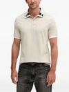 Barbour Callington Check-pattern Polo Shirt In Neutral