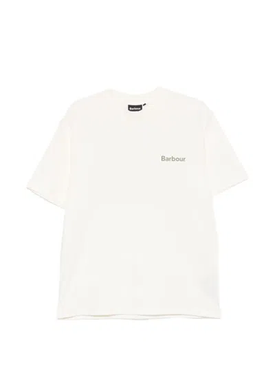 Barbour Camber Logo-print T-shirt In Red