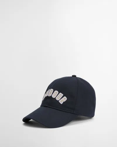 Barbour Campbell Mens Sports Cap In Black