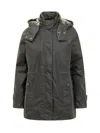 Barbour Cannich Wax Jacket In Sage/ancient