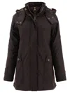 Barbour Cannich Wax Hooded Parka In Brown