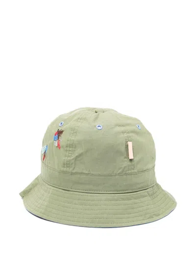 Barbour Cappello Da Pescatore Paul Smith Loves   In Gold