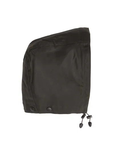 Barbour Cappuccio Classic Sylkoil Olive In Transparent
