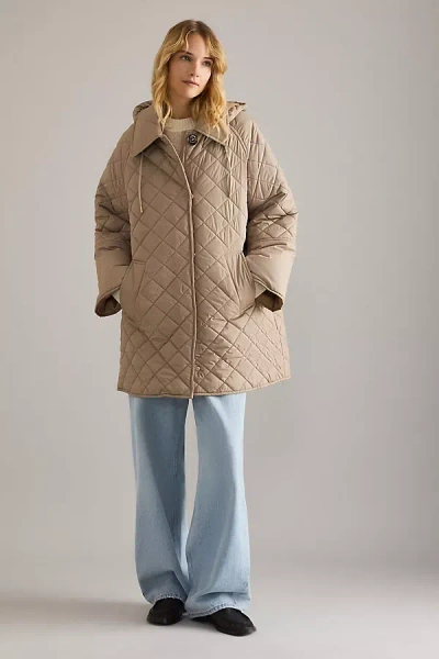 Barbour Cara Quilted Jacket In Neutral