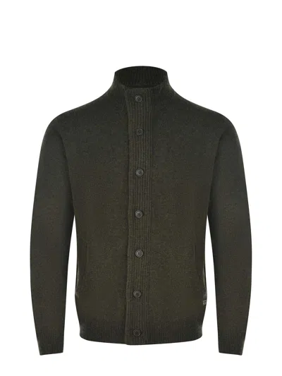 Barbour Cardigan  In Green