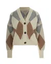 Barbour Long Sleeve Sweater In Multi
