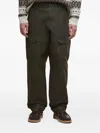Barbour Cargo Pocket Trousers In Green