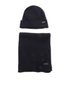 BARBOUR BARBOUR CARLTON BEANIE & SCARF SET