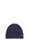Barbour Carlton Beanie Hat In Blue