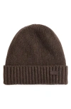 Barbour Carlton Wool Blend Beanie In Brown
