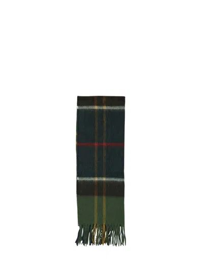 Barbour Carrbridge Tartan Scarf In Green