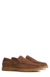 Barbour Carty Moc Toe Loafer In Choco