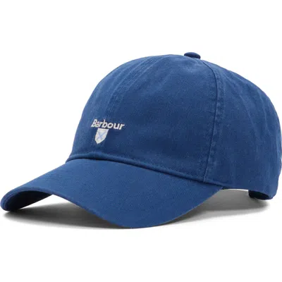Barbour 'cascade' Baseball Cap In Deep Blue
