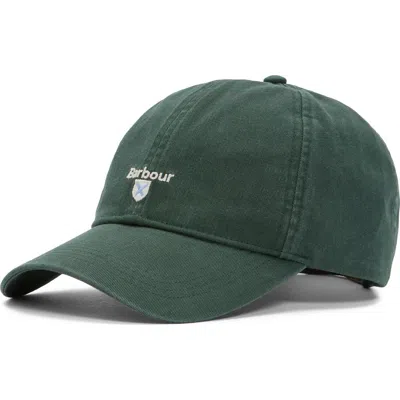 Barbour 'cascade' Baseball Cap In Sycamore Green