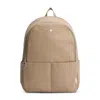 Barbour Cascade City Cotton Twill Backpack In Washed Stone