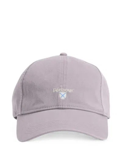 Barbour Cascade Embroidered-logo Cap In Purple