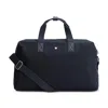 Barbour Cascade Cotton Twill Duffle Bag In Navy