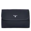Barbour Cascade Hanging Washbag In Navy