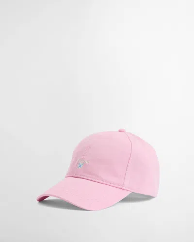 Barbour Cascade Mens Sports Cap In Pink
