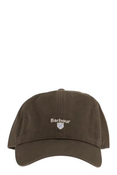 Barbour Cascade - Sports Cap With Logo In Animal Print