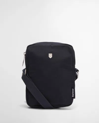 Barbour Cascade Unisex Flight Bag In Blue