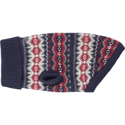 Barbour Case Fair Isle Dog Sweater