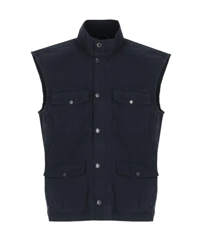 Barbour Casual Corbridge Vest In Blue