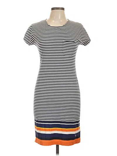 Pre-owned Barbour Casual Dress In Gray