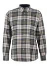 Barbour Stonewell Tailored Fit Plaid Cotton Button-down Shirt In Dark Green