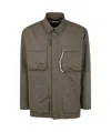 Barbour Westmorland Ripstop Overshirt In Green
