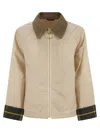 Barbour Rain Jacket Catlin In Beige