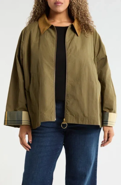 Barbour Catlin Casual Jacket Plus In Green