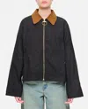 Barbour Catlin Waxed Cotton Jacket In Black