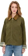Barbour Catlin Showerproof Jacket In Green