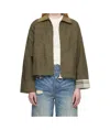 Barbour Catlin Showerproof Jacket In Green