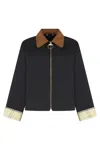 Barbour Catlin Waxed Cotton Jacket In Black