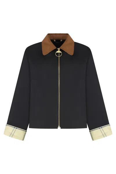 Barbour Catlin Waxed Cotton Jacket In Black