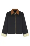 Barbour Catlin Waxed Cotton Jacket In Black