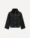 Barbour Lapel Long-sleeved Coat In Green