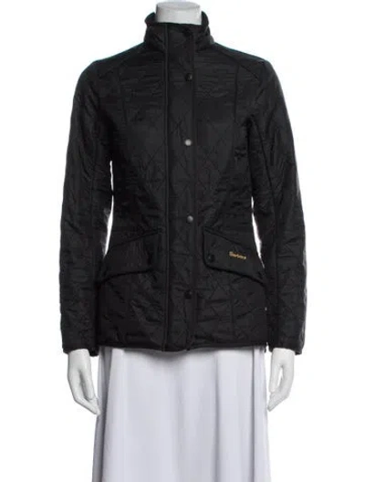 Pre-owned Barbour Cavalry Jacket In Black
