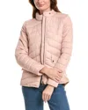 Barbour Cavalry Quilted Jacket In Red