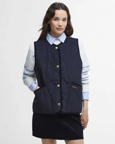 Barbour Cecily Womens Gilet In Blue