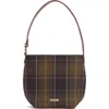 Barbour Cedar Tartan Bucket Tote In Multi