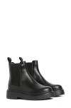 Barbour Celina Black Leather Chelsea Boots In Black
