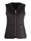 Barbour Fleece Betty Liner Vest In Black