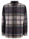 Barbour "tailored Chapter" Plaid Pattern Overshirt With Chest Pockets