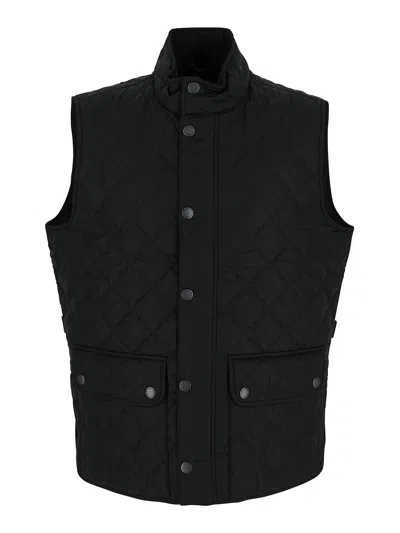 Barbour Padded Vest In Black
