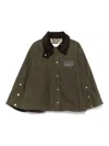 Barbour X Erdem Clover Jacket In Green